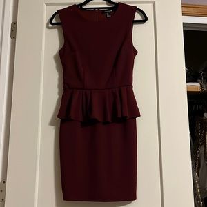 Peplum dress